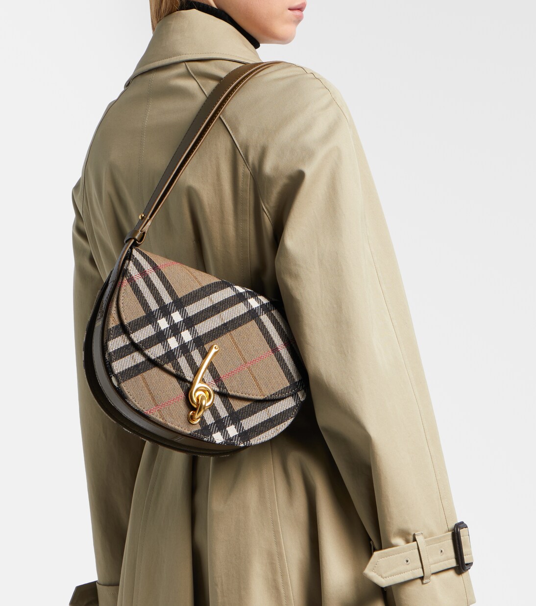 Schultertasche Bridle Burberry Check Small | Burberry