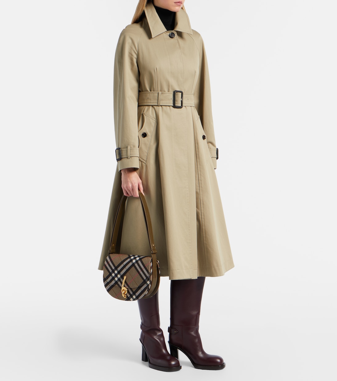 Schultertasche Bridle Burberry Check Small | Burberry