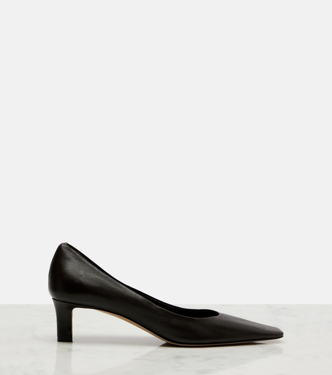 Carla 45 leather pumps | The Row
