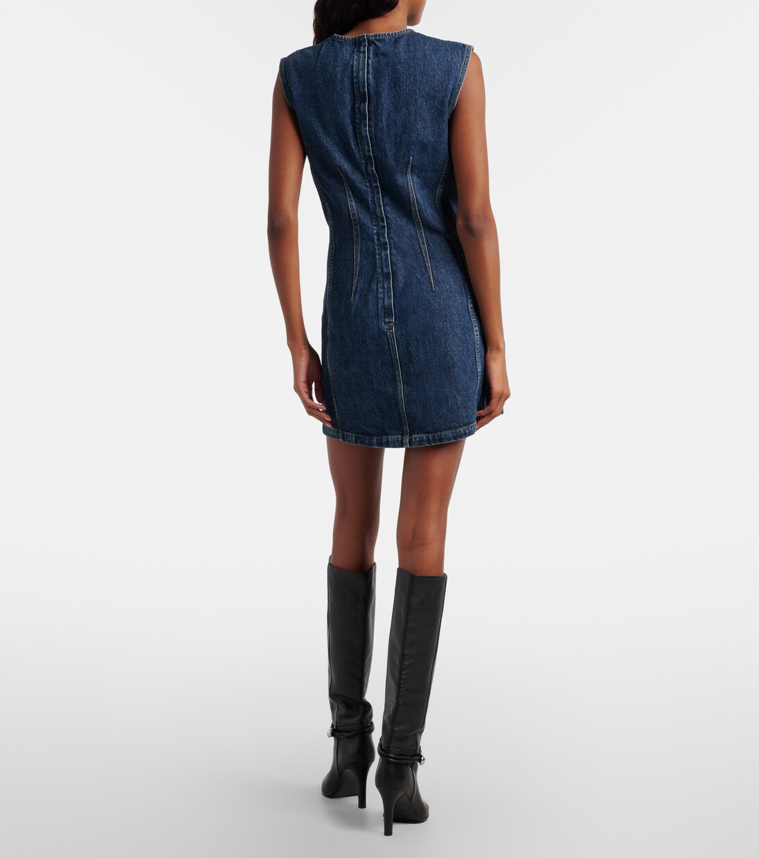 Vestido corto Barton de denim | Agolde