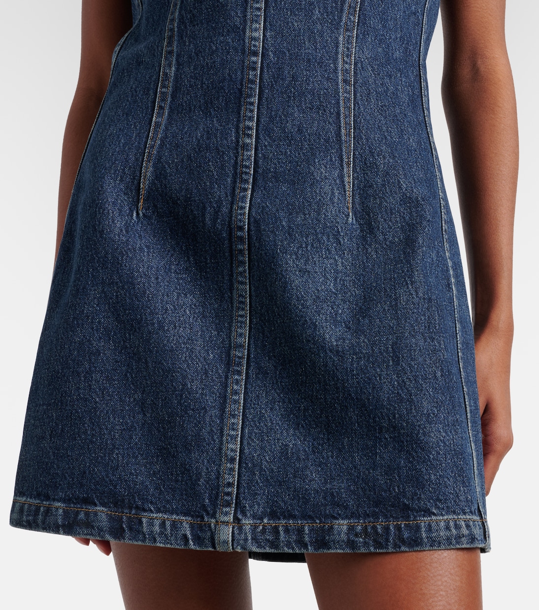 Vestido corto Barton de denim | Agolde