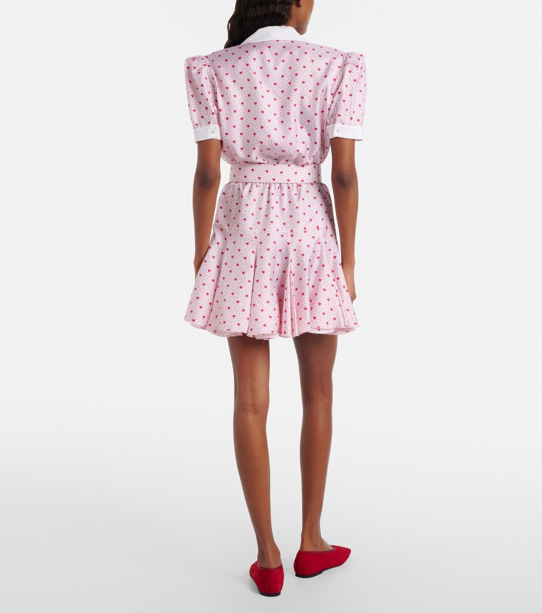 Printed silk twill minidress | Rodarte