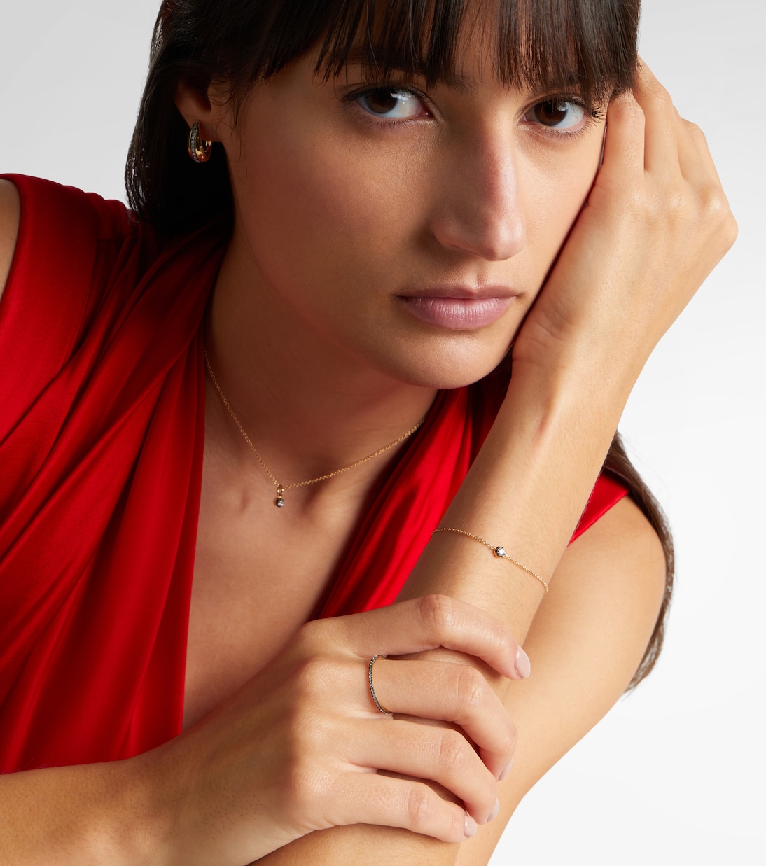 Come Closer 14kt gold ring with diamonds  | Stone and Strand