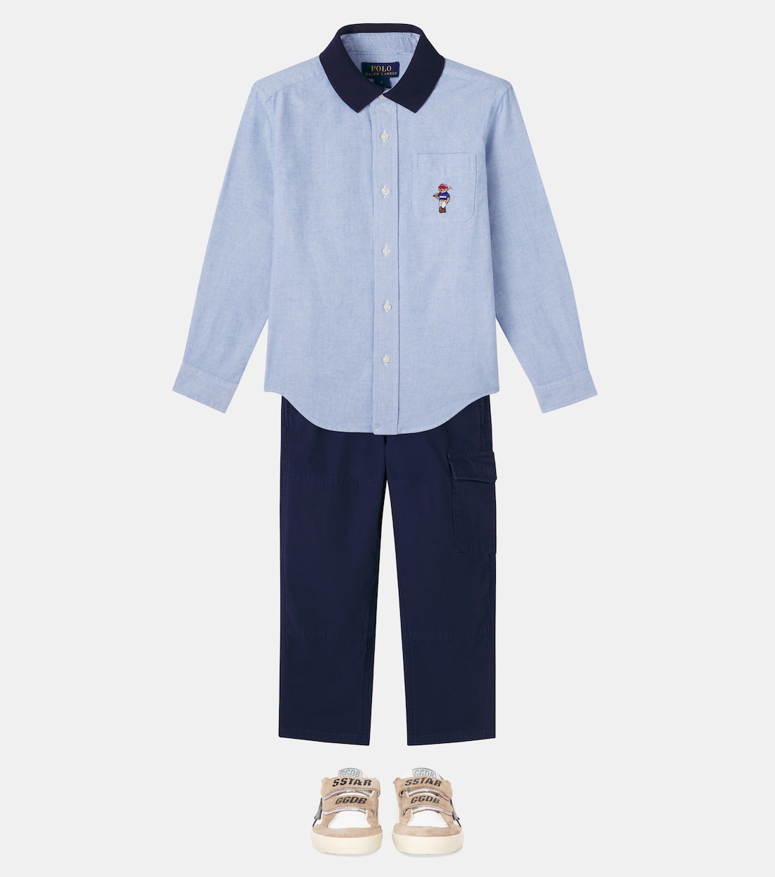 Besticktes Hemd Polo Bear aus Baumwolle | Polo Ralph Lauren Kids
