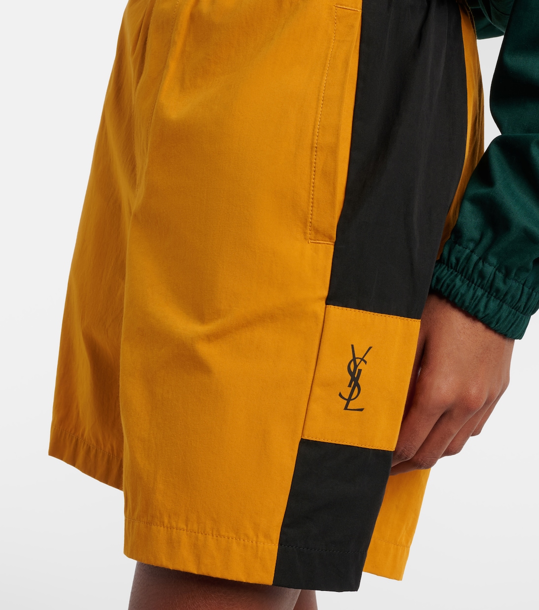 Cassandre cotton Bermuda shorts | Saint Laurent