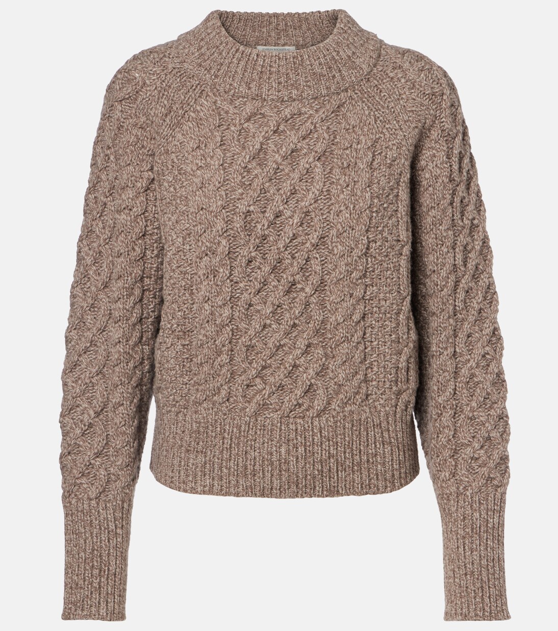 Emory cable-knit wool sweater | Emilia Wickstead