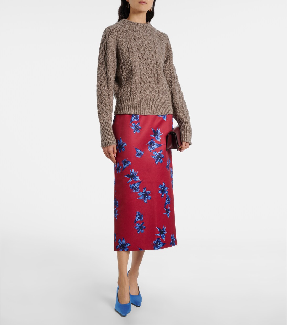 Emory cable-knit wool sweater | Emilia Wickstead