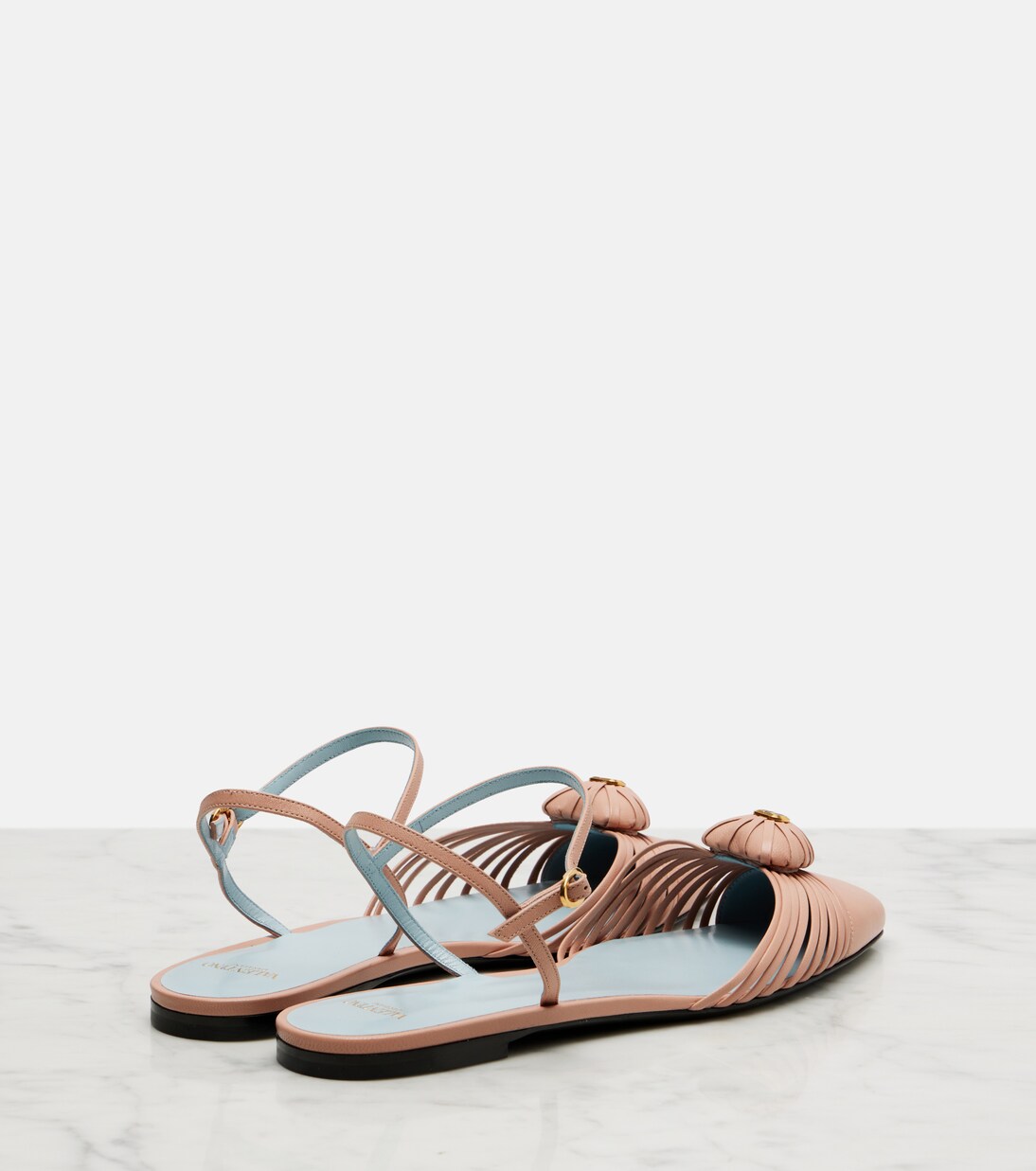 Zapatos planos Royal de piel con VLogo | Valentino Garavani