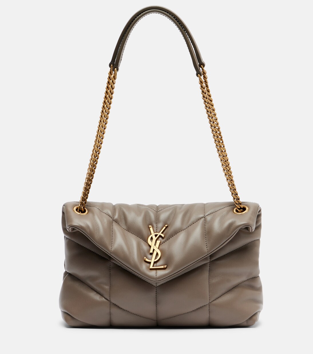 Puffer Small quilted leather shoulder bag | Saint Laurent