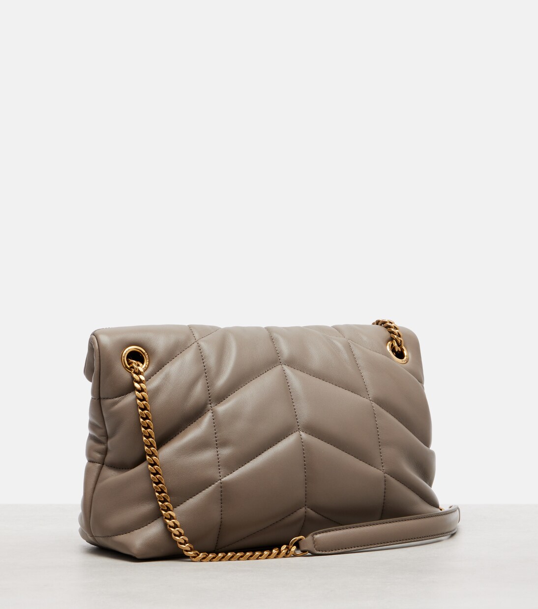 Puffer Small quilted leather shoulder bag | Saint Laurent