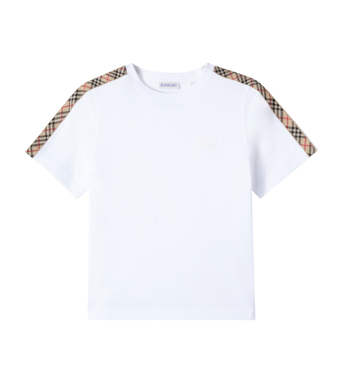 T-Shirt Burberry Check aus Baumwoll-Jersey | Burberry Kids