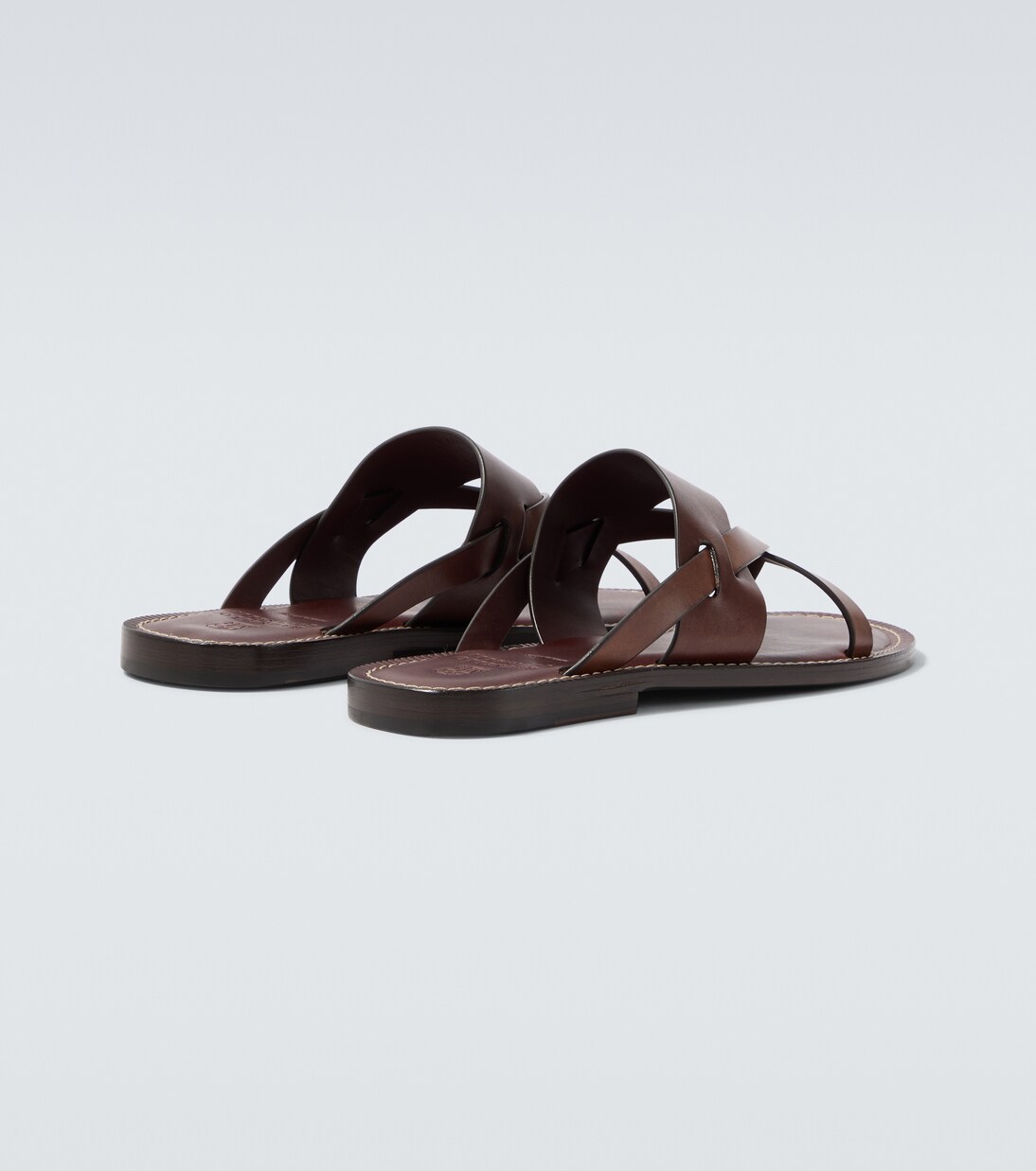 Sandalen aus Leder | Brunello Cucinelli