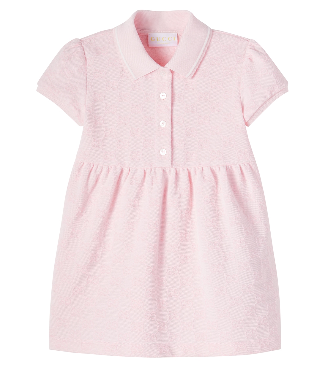 Baby Polokleid GG aus Baumwolle | Gucci Kids