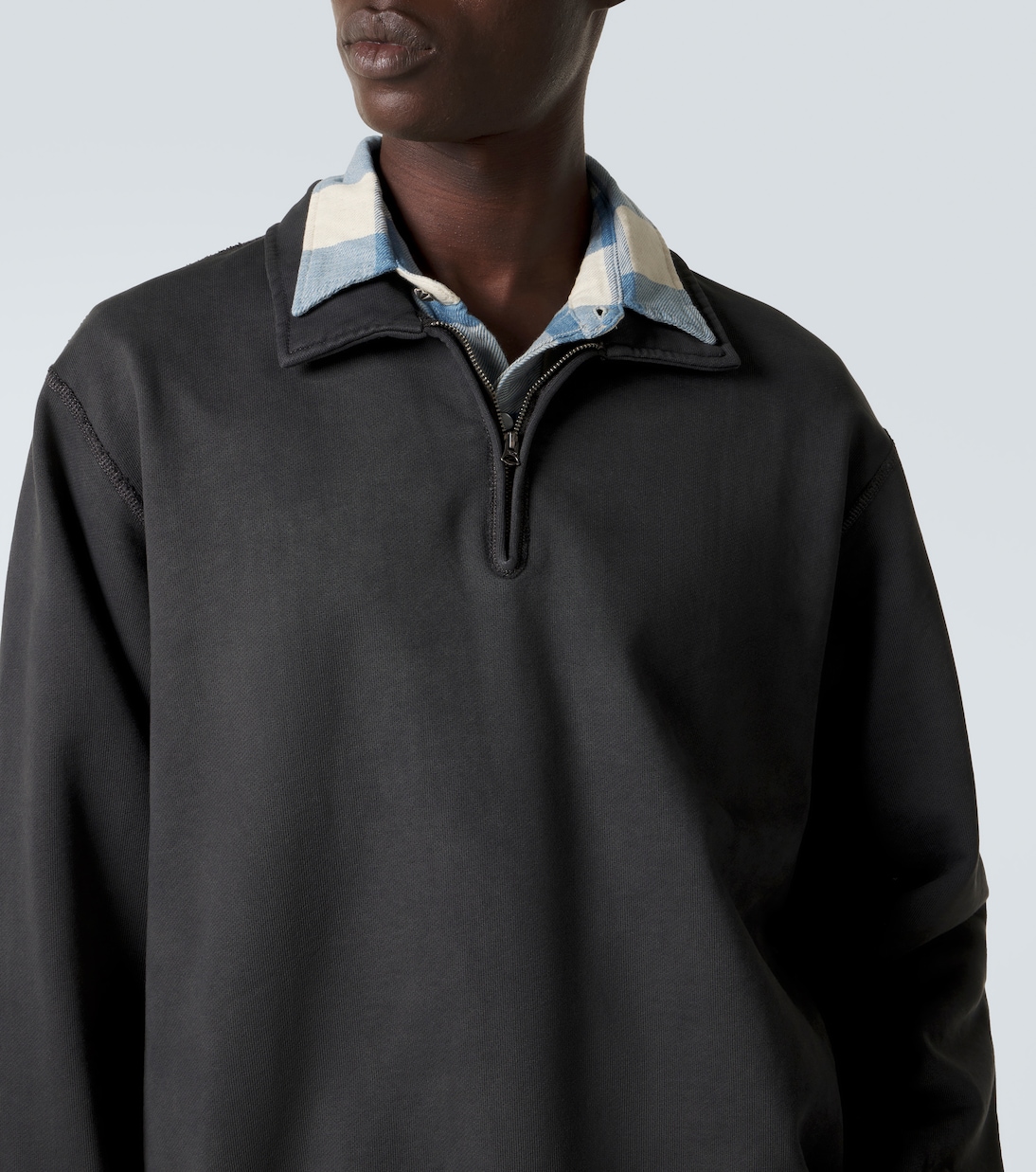 Cotton half-zip sweatshirt | RRL