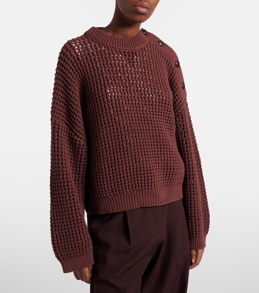 Cotton-blend sweater | Brunello Cucinelli