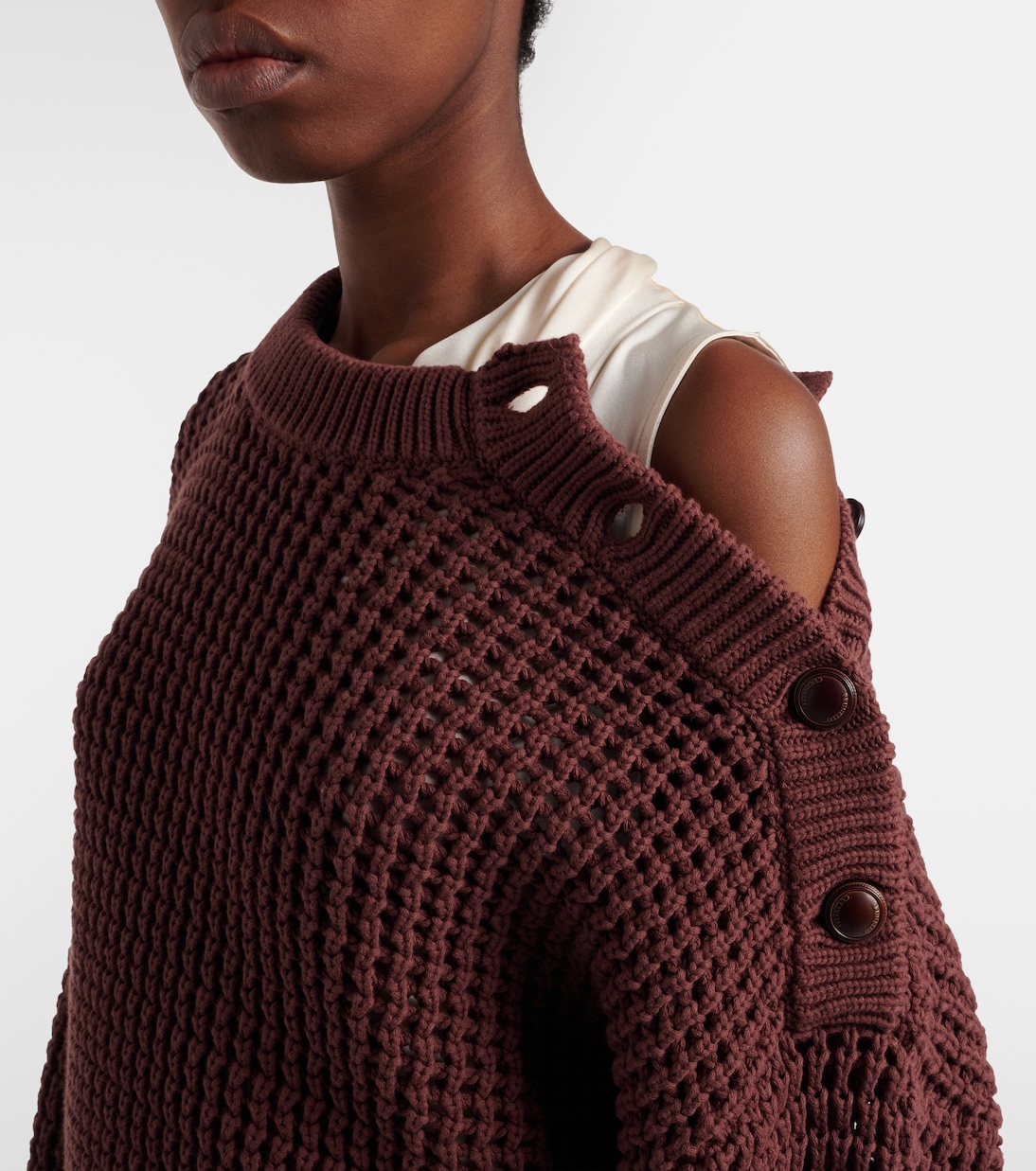 Cotton-blend sweater | Brunello Cucinelli