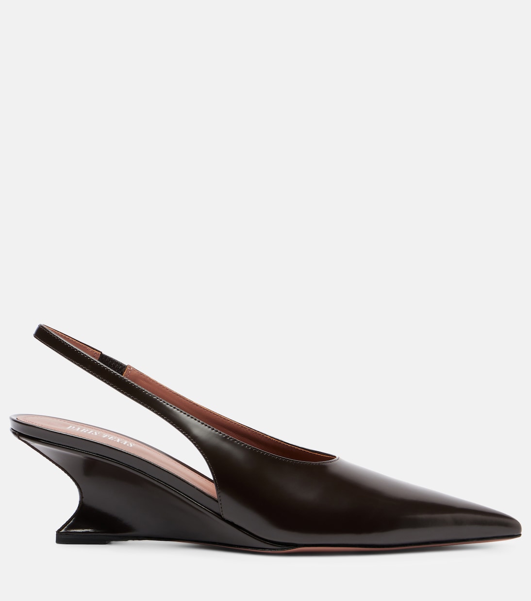 Nina leather slingback pumps | Paris Texas