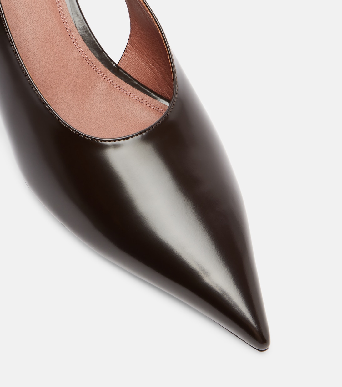 Nina leather slingback pumps | Paris Texas