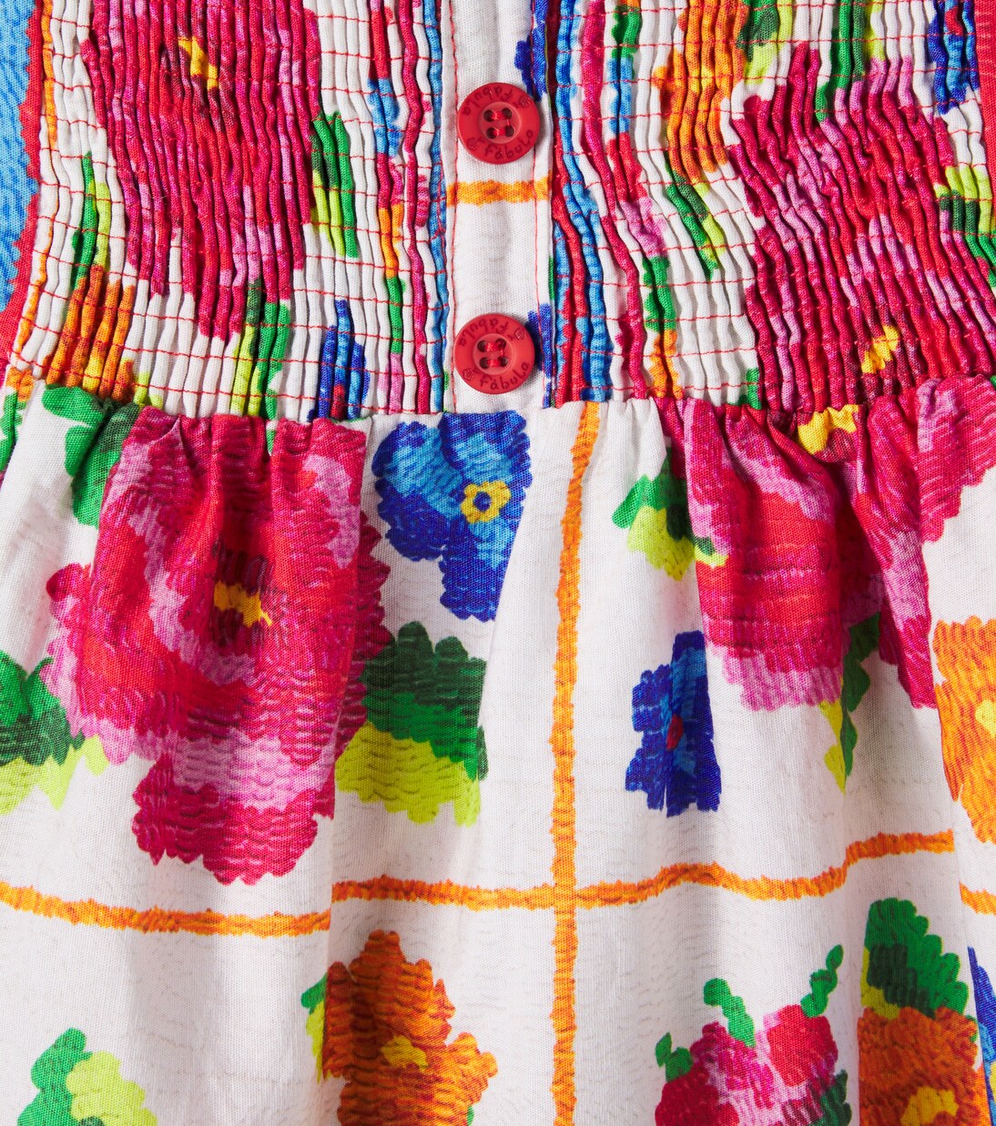 Floral cotton dress | Fábula