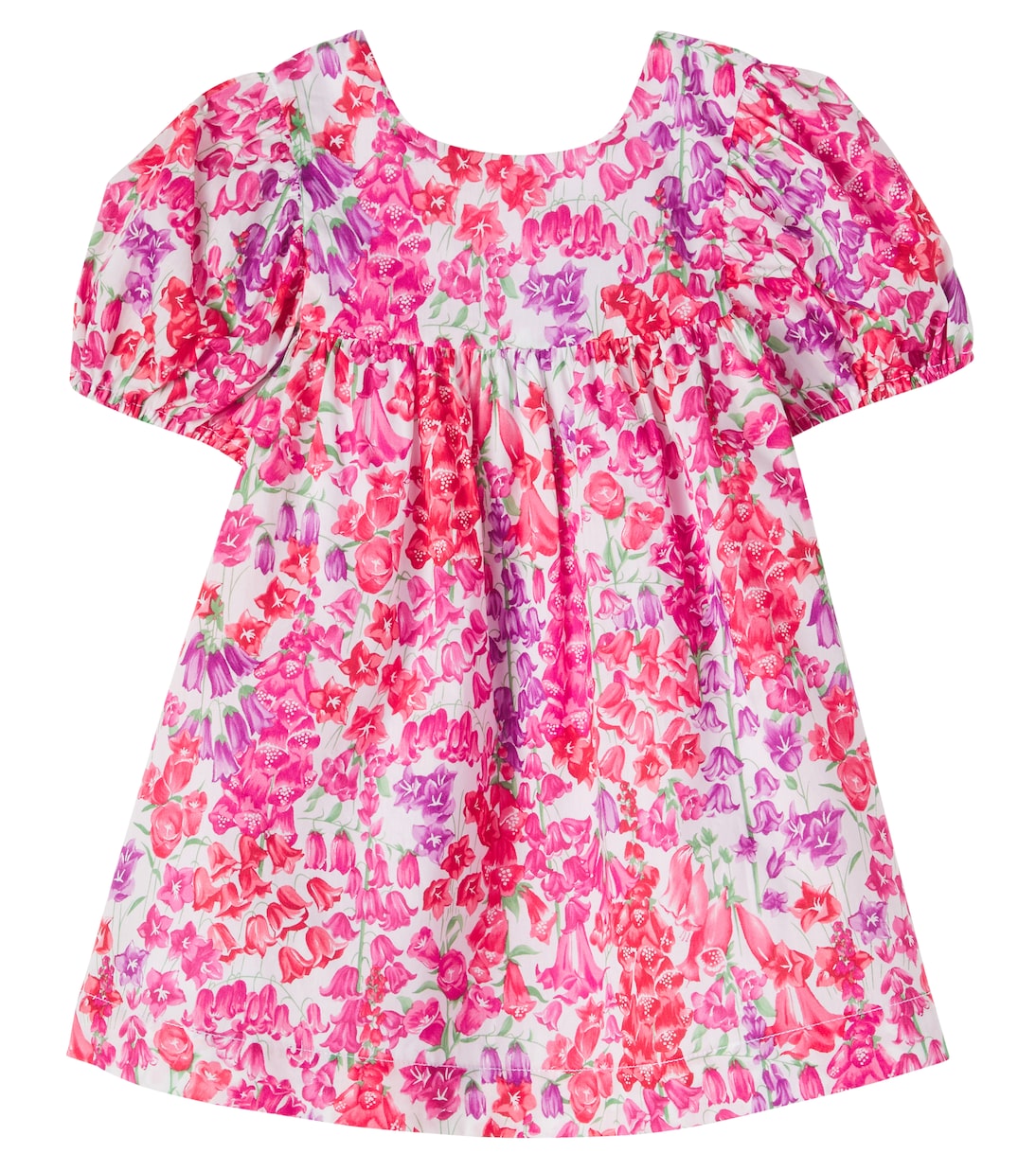 Baby floral ruffled cotton dress | Tartine et Chocolat