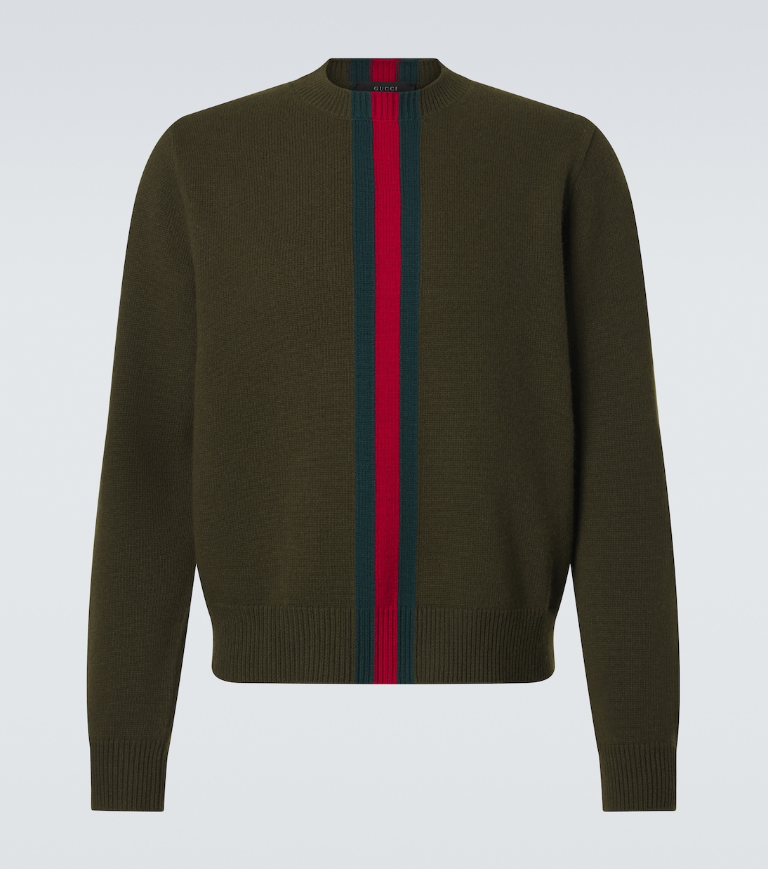 Web Stripe wool sweater | Gucci