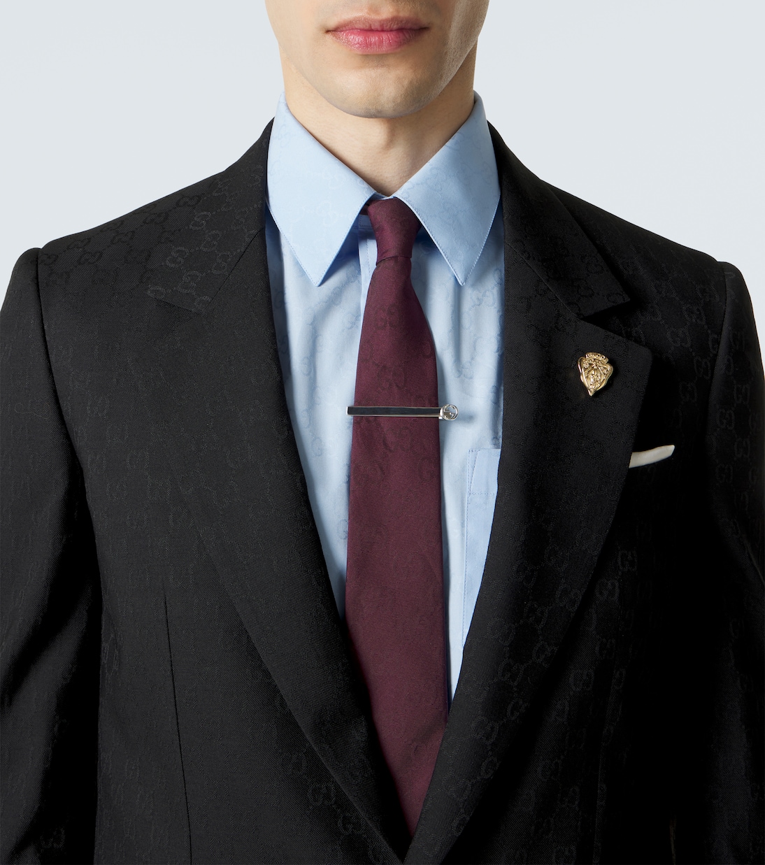 Interlocking G 925纯银领带夹 | Gucci