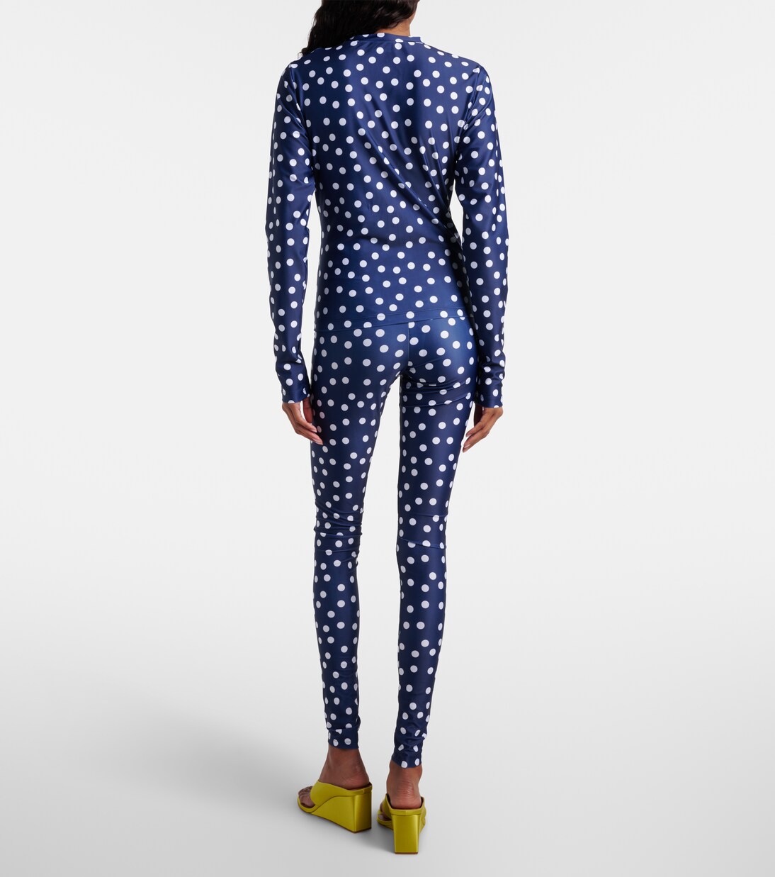 Legging en jersey à pois | Jean Paul Gaultier