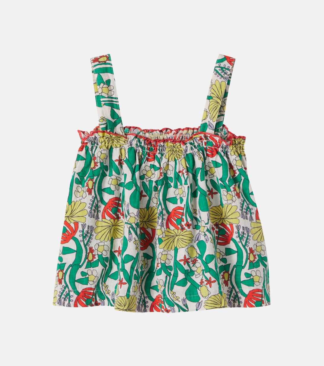 Floral cotton top | Bobo Choses