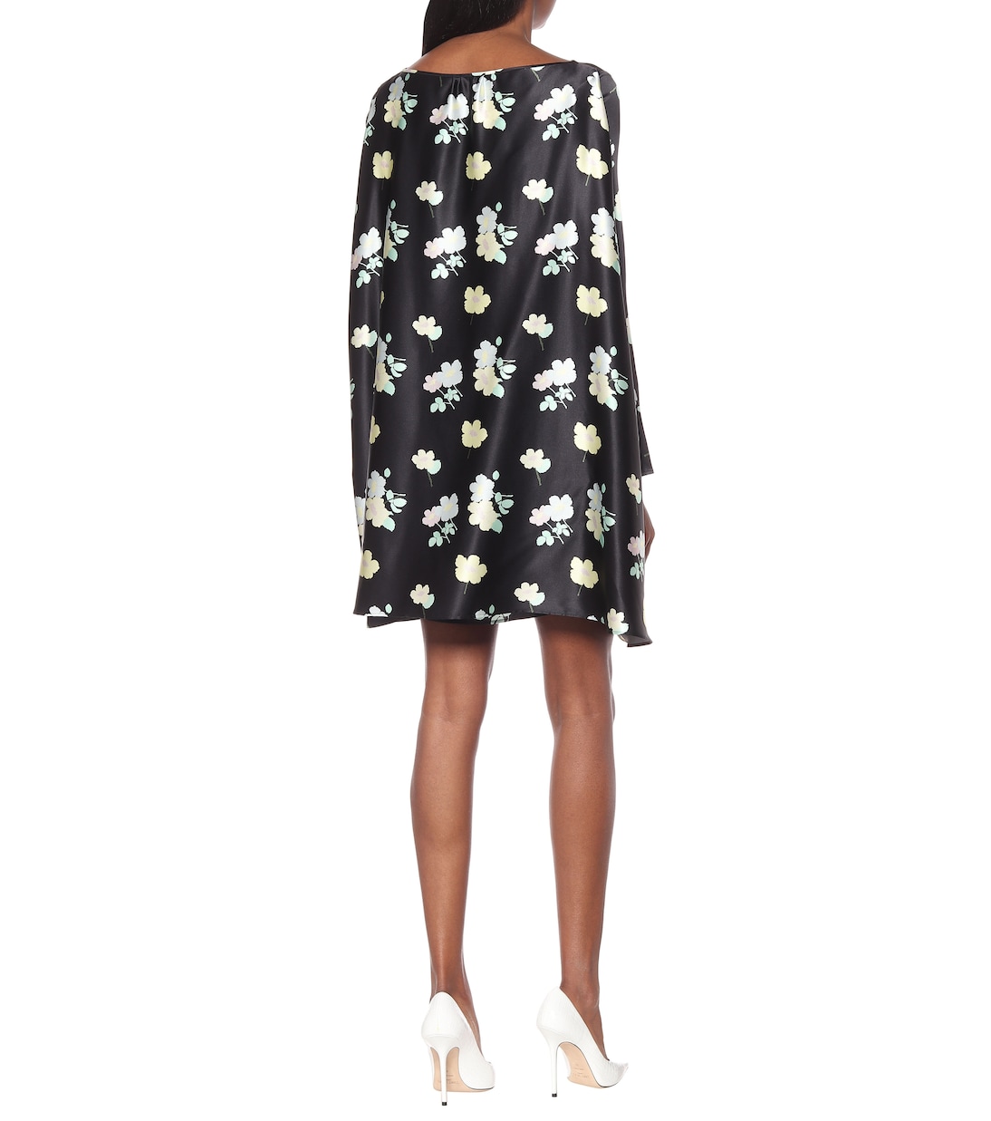 Judy floral stretch-silk minidress | BERNADETTE