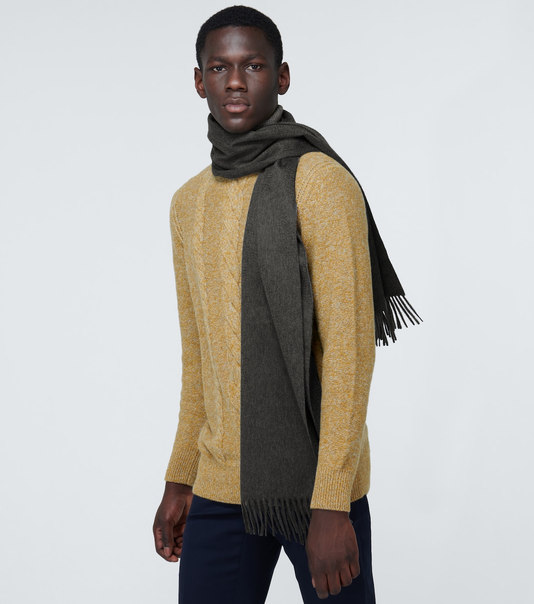 Large cashmere scarf | Loro Piana