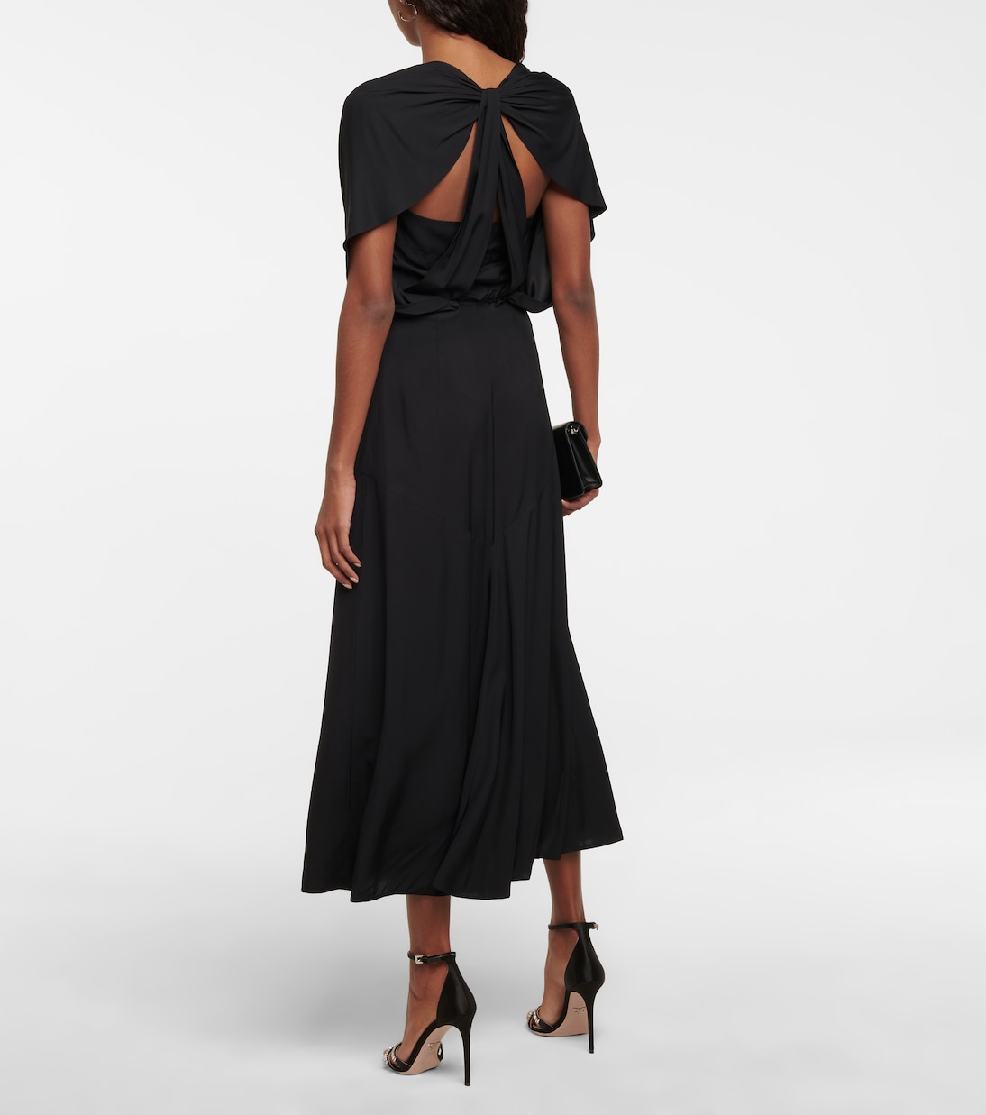 Midikleid aus Twill | Prada