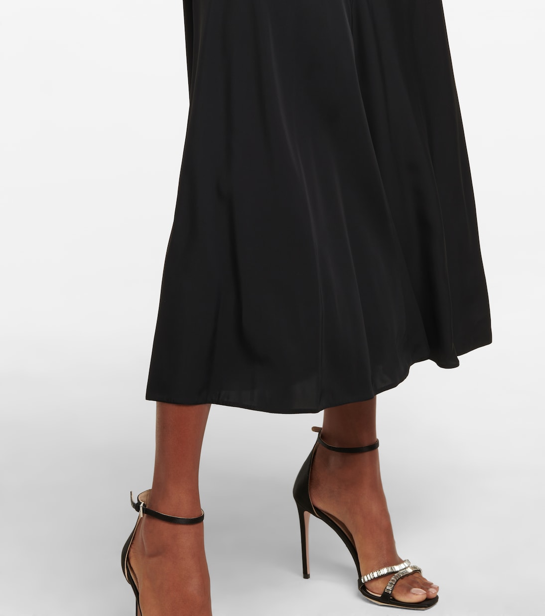 Midikleid aus Twill | Prada