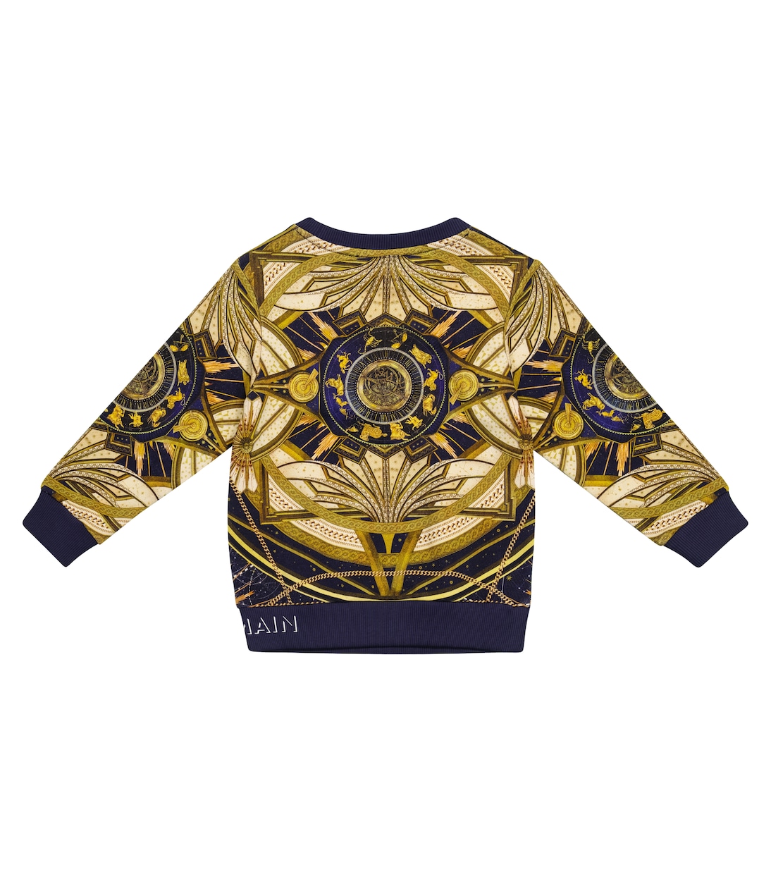 Sudadera de algodón con estampado | Balmain Kids