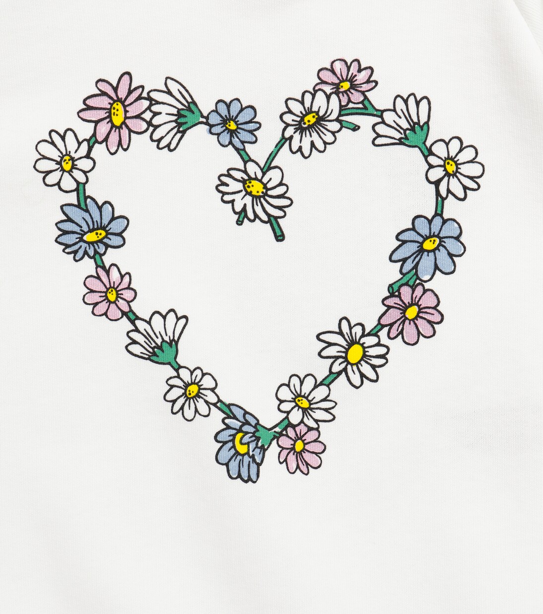 Bedrucktes Sweatshirt aus Baumwolle | Stella McCartney Kids