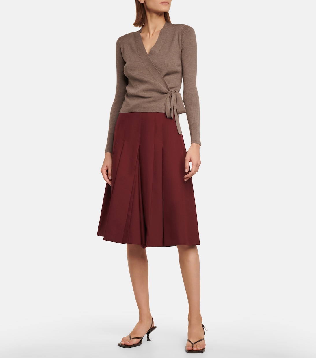Cardigan aus Schurwolle | Jardin des Orangers