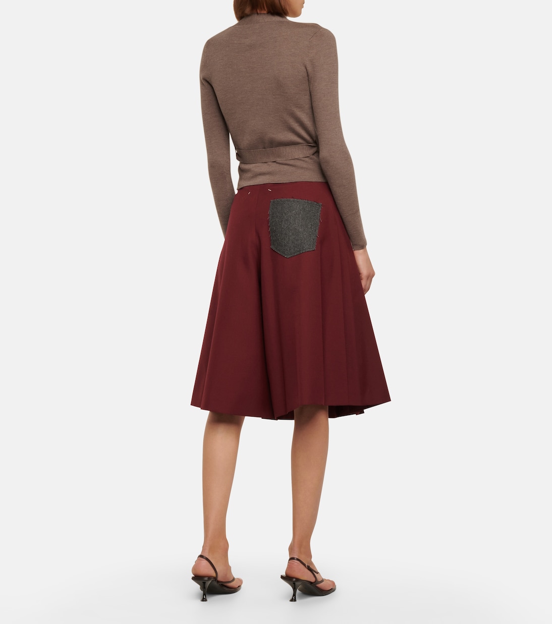 Cardigan aus Schurwolle | Jardin des Orangers