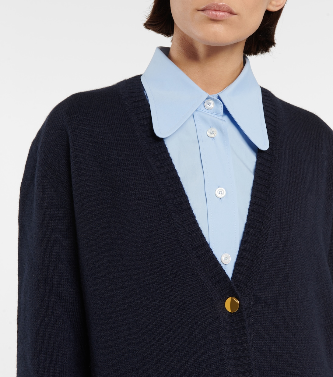 Cárdigan de cachemir con cadena | Gucci