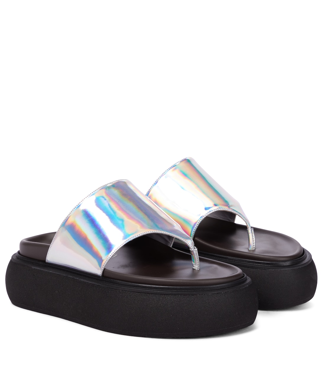 Selene leather thong sandals | The Attico