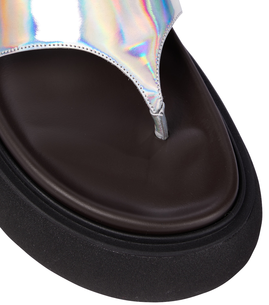 Selene leather thong sandals | The Attico