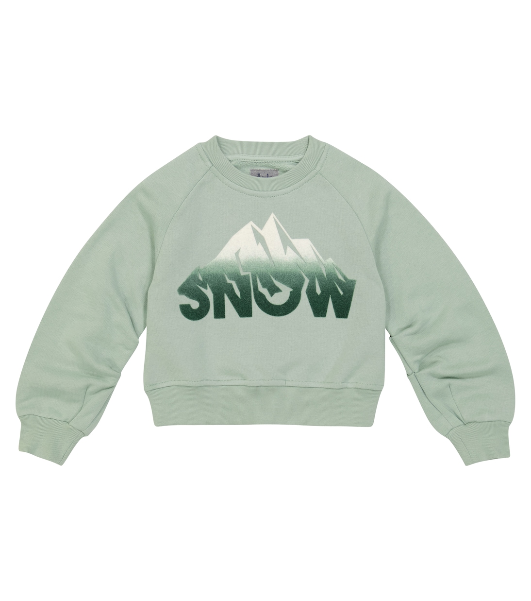 Printed cotton sweatshirt | Il Gufo