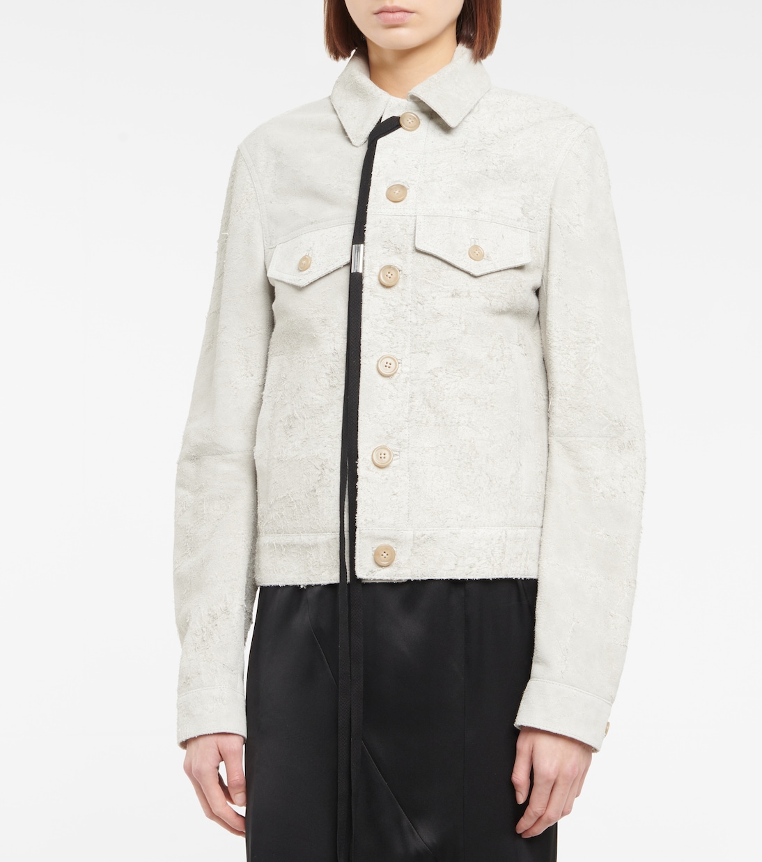 Jacke Anne aus Veloursleder | Ann Demeulemeester