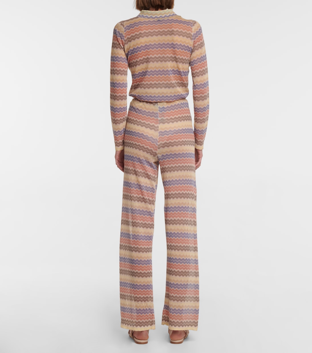 Pantalon ample Zuri en coton mélangé | SIR
