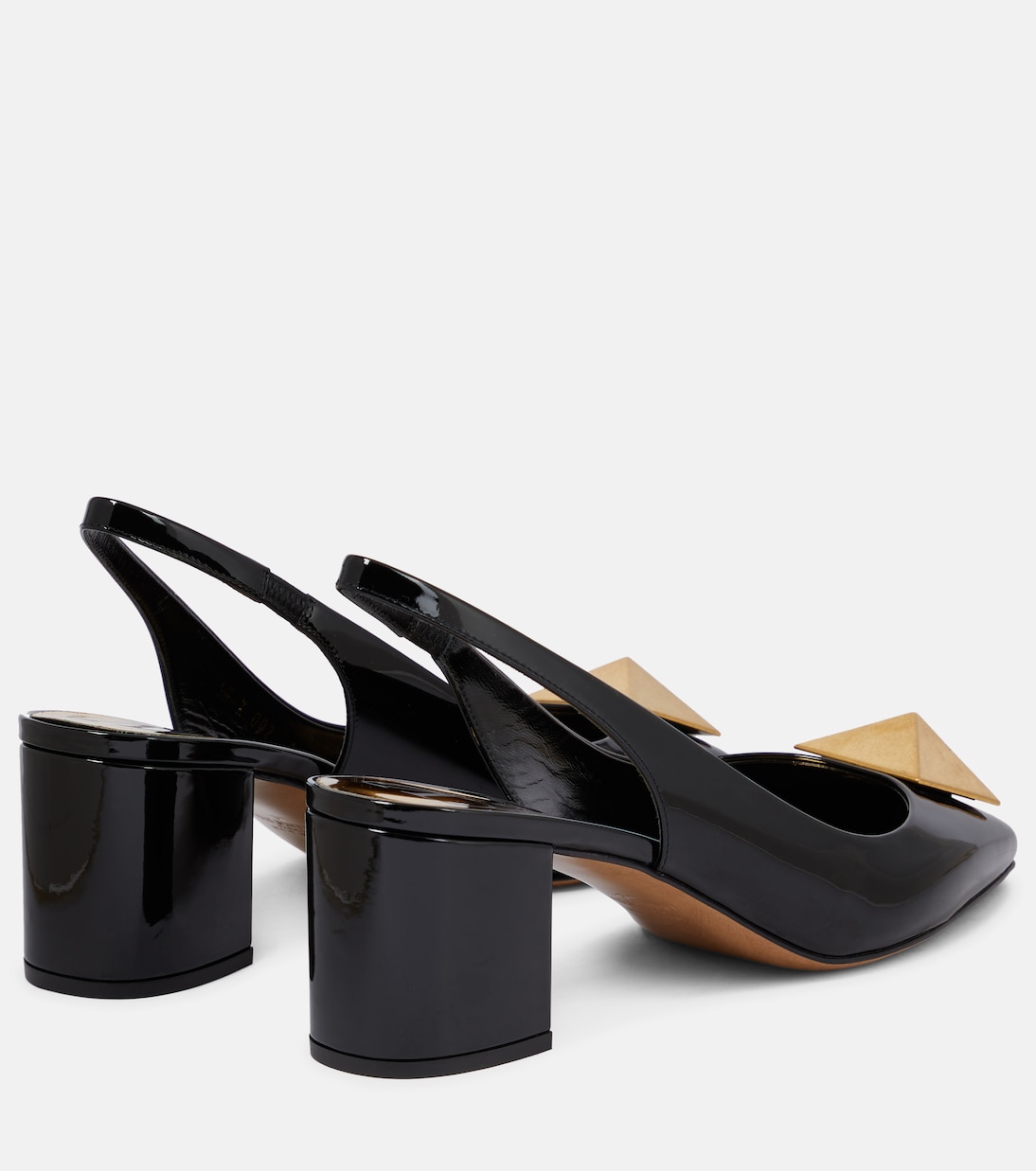 Escarpins One Stud en cuir verni | Valentino Garavani