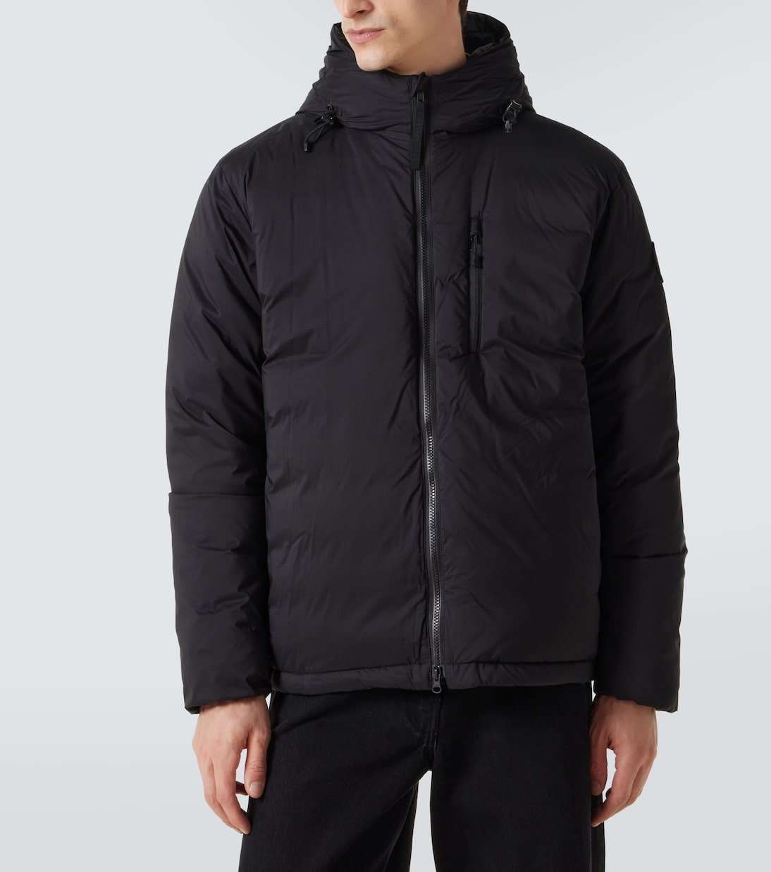 Mens canada goose black label top