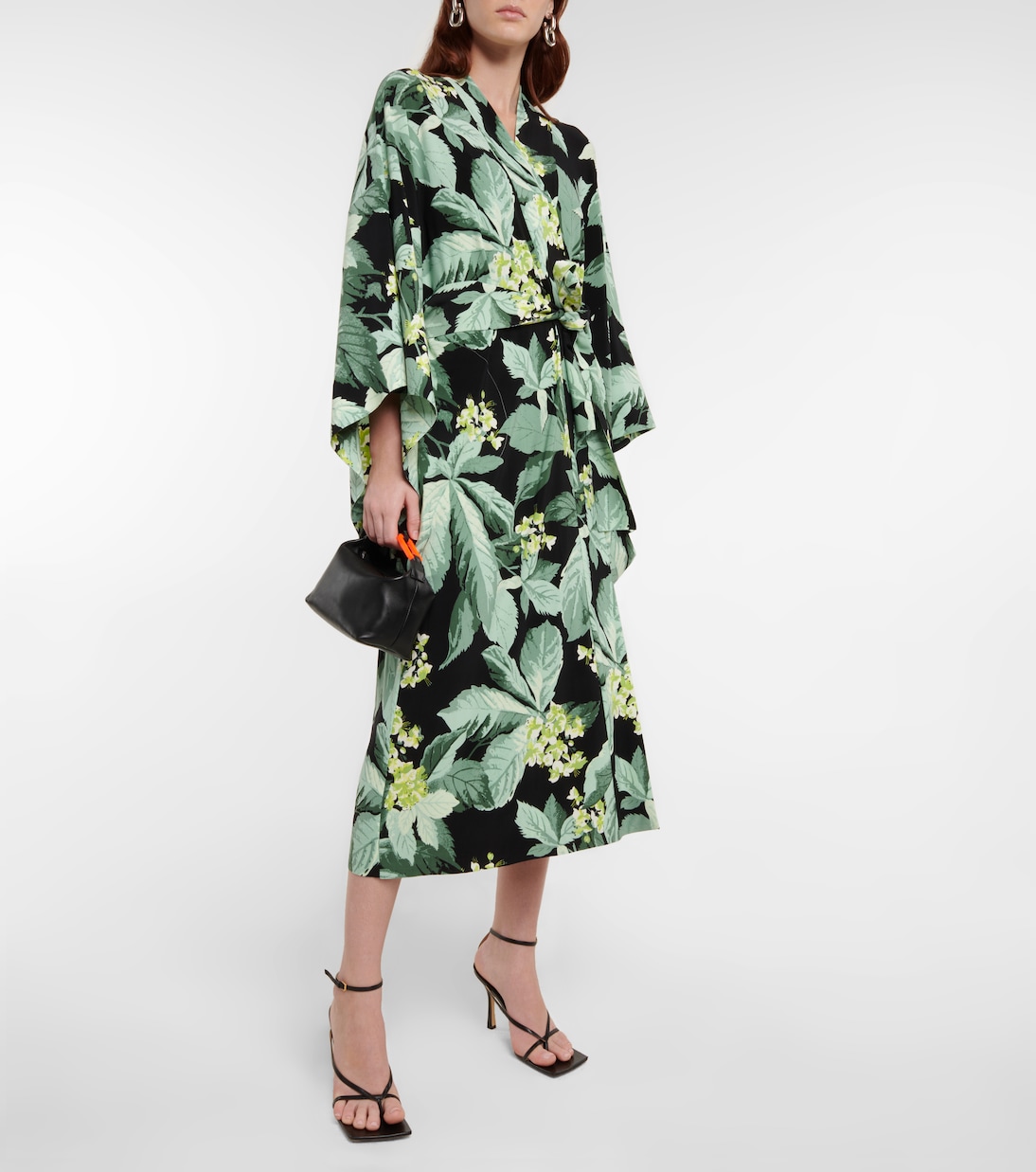 Printed robe | Norma Kamali