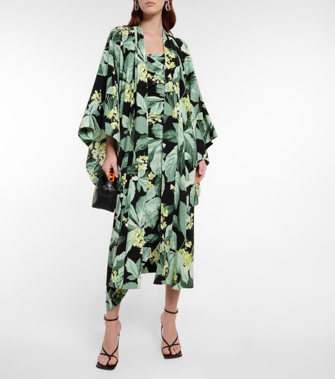 Printed robe | Norma Kamali