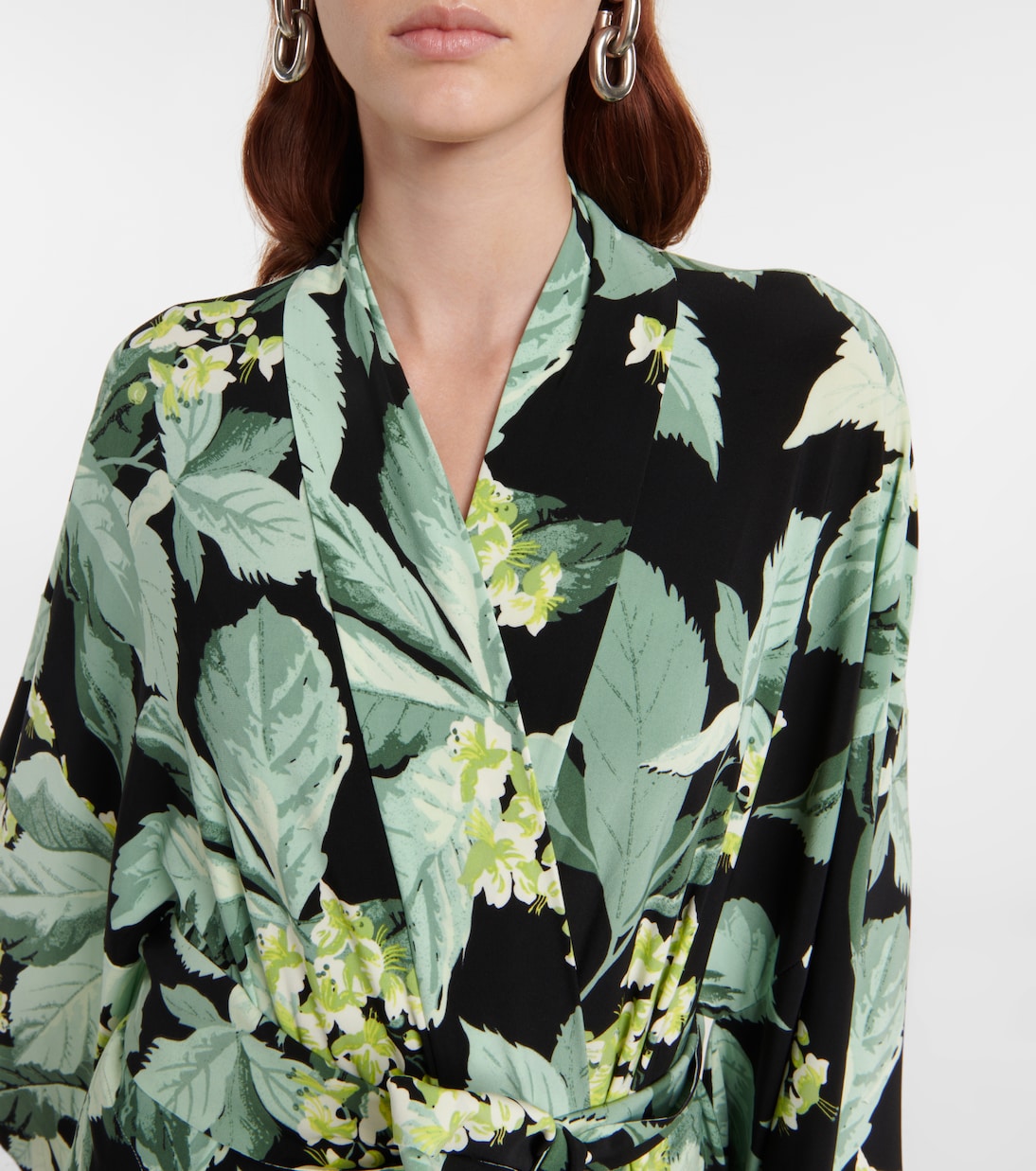 Printed robe | Norma Kamali