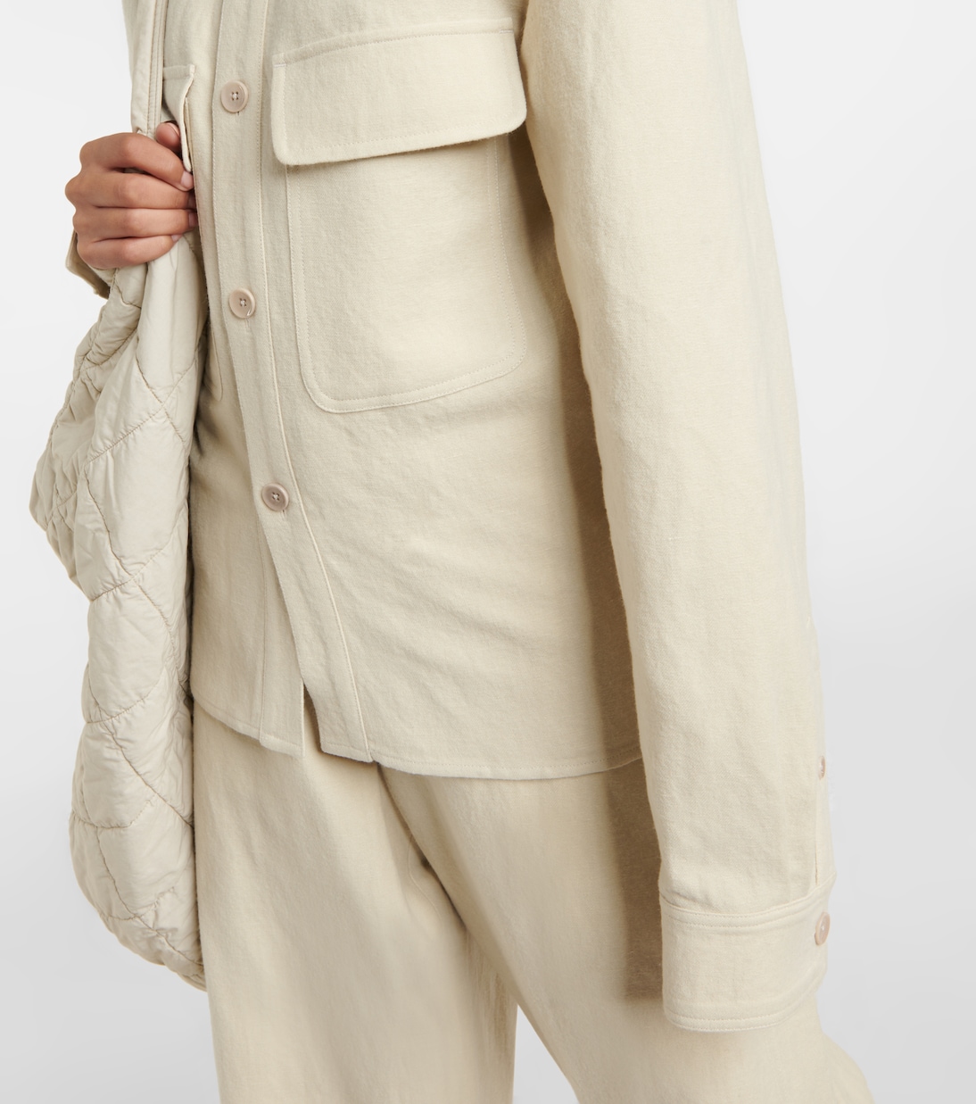 Camicia in lino e lana | Lemaire