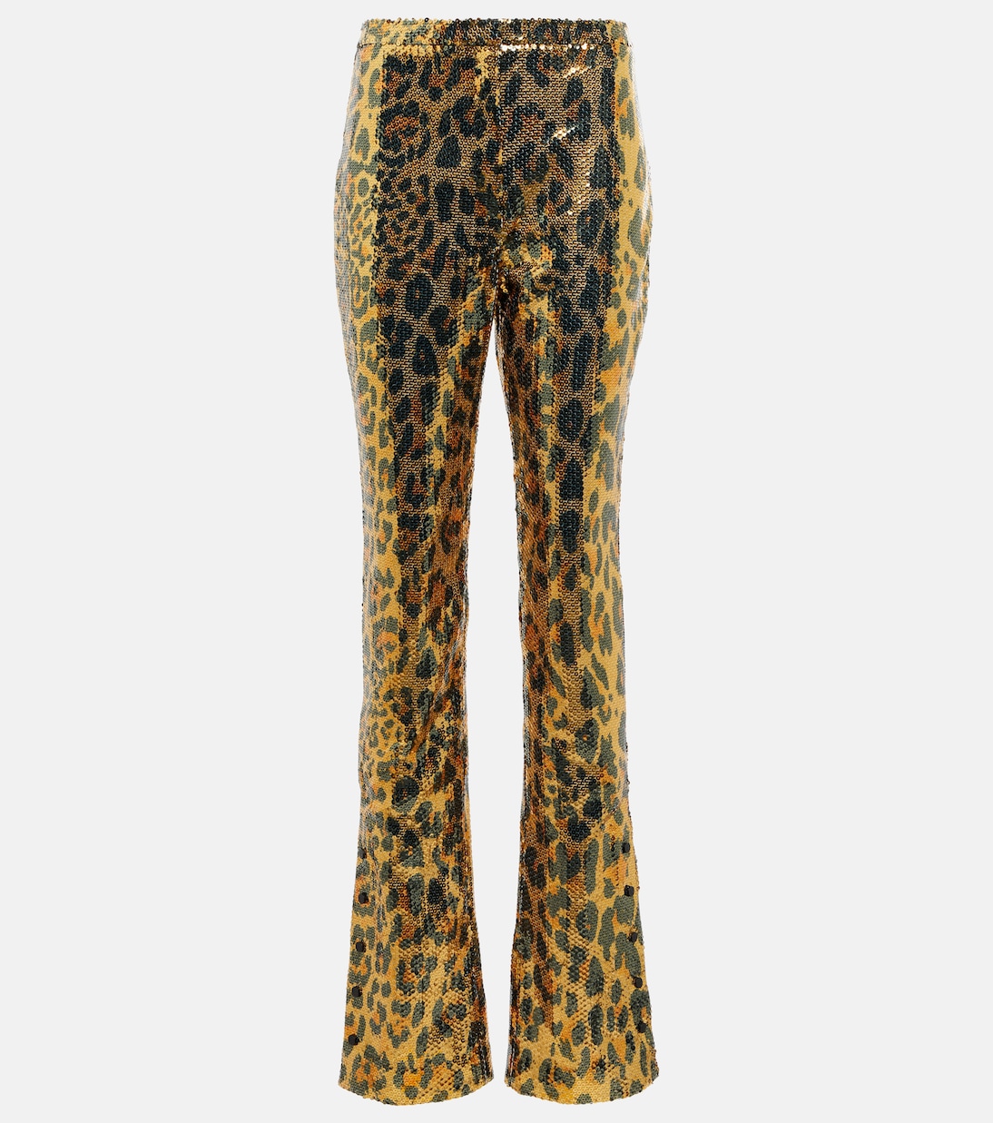 Plus Leopard Straight Leg Jean | boohoo USA