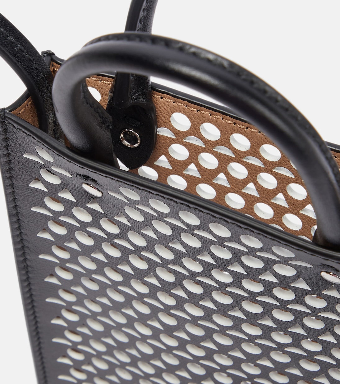 Pochette pour téléphone Garance en cuir | Alaïa